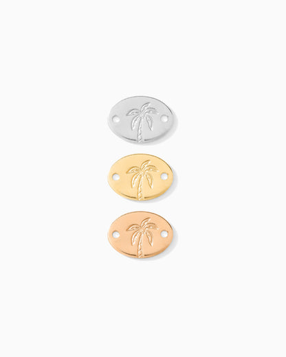 Palm Tree Oval Connector, CN01