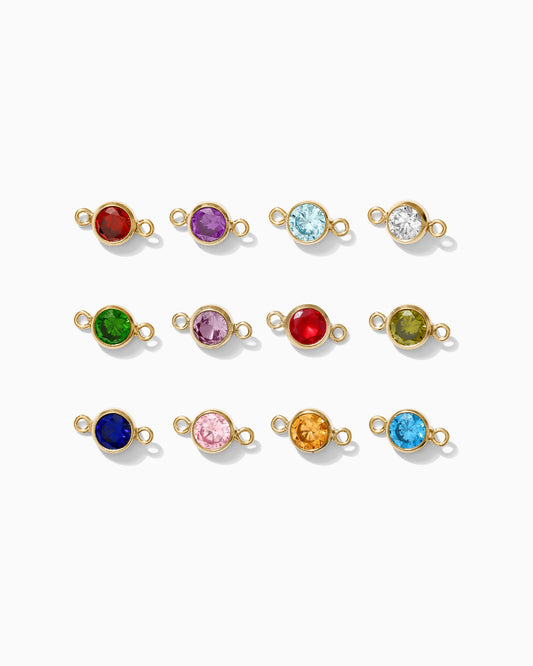 4mm Birthstone Connector, CN04