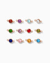 4mm Birthstone Connector, CN04