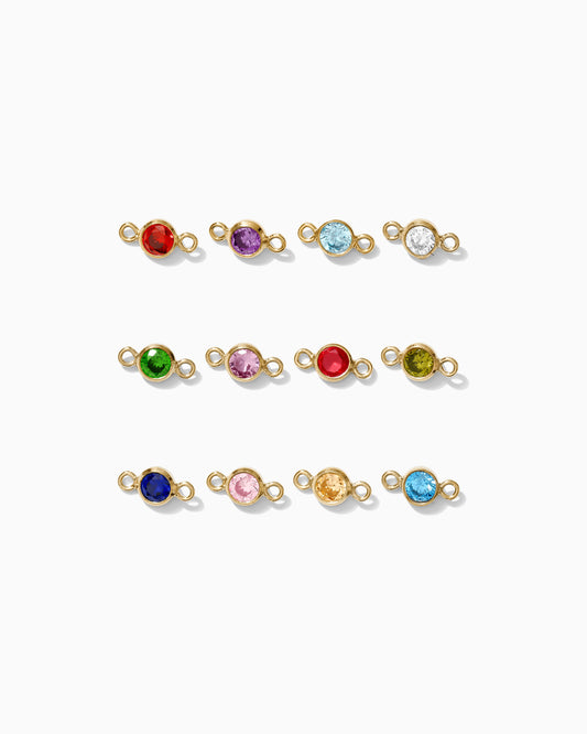 3mm Birthstone Connector, CN115