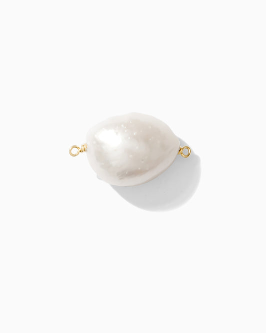 Freshwater Pearl Baroque Shaped Connector, CN122