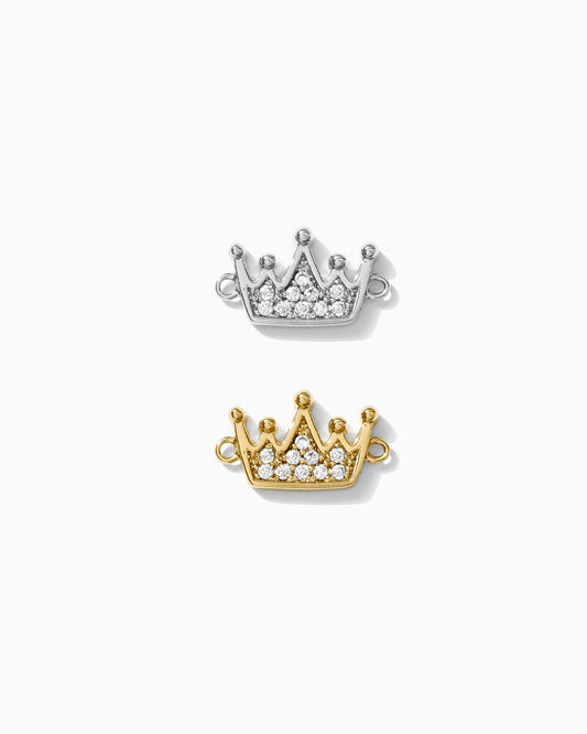 Pave Crown CZ Connector, CN169