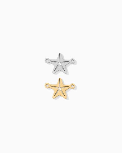 Starfish Connector Charm, CN354