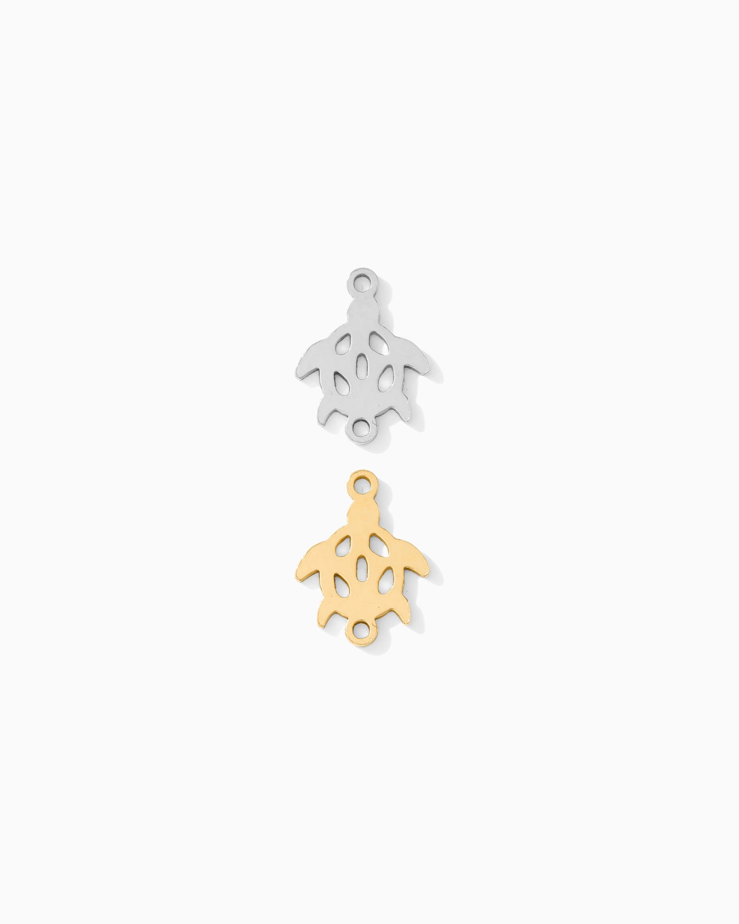 Turtle Connector Charm, CN355