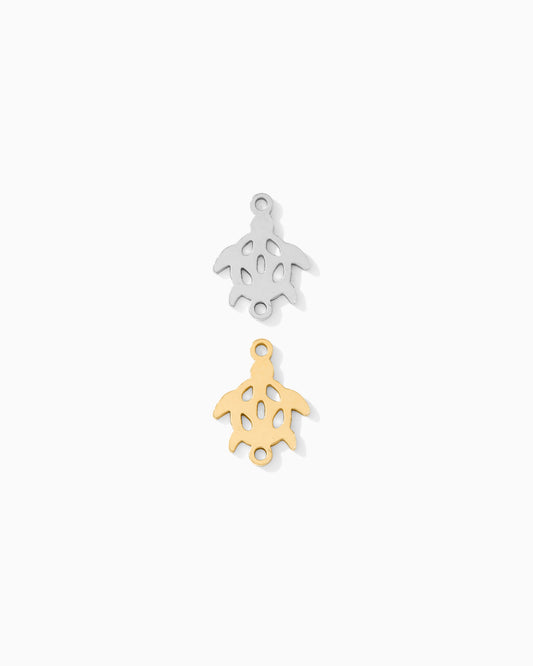 Turtle Connector Charm, CN355