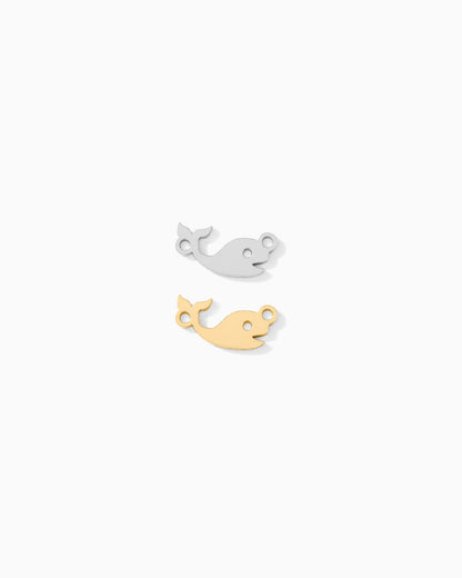 Whale Connector Charm, CN374