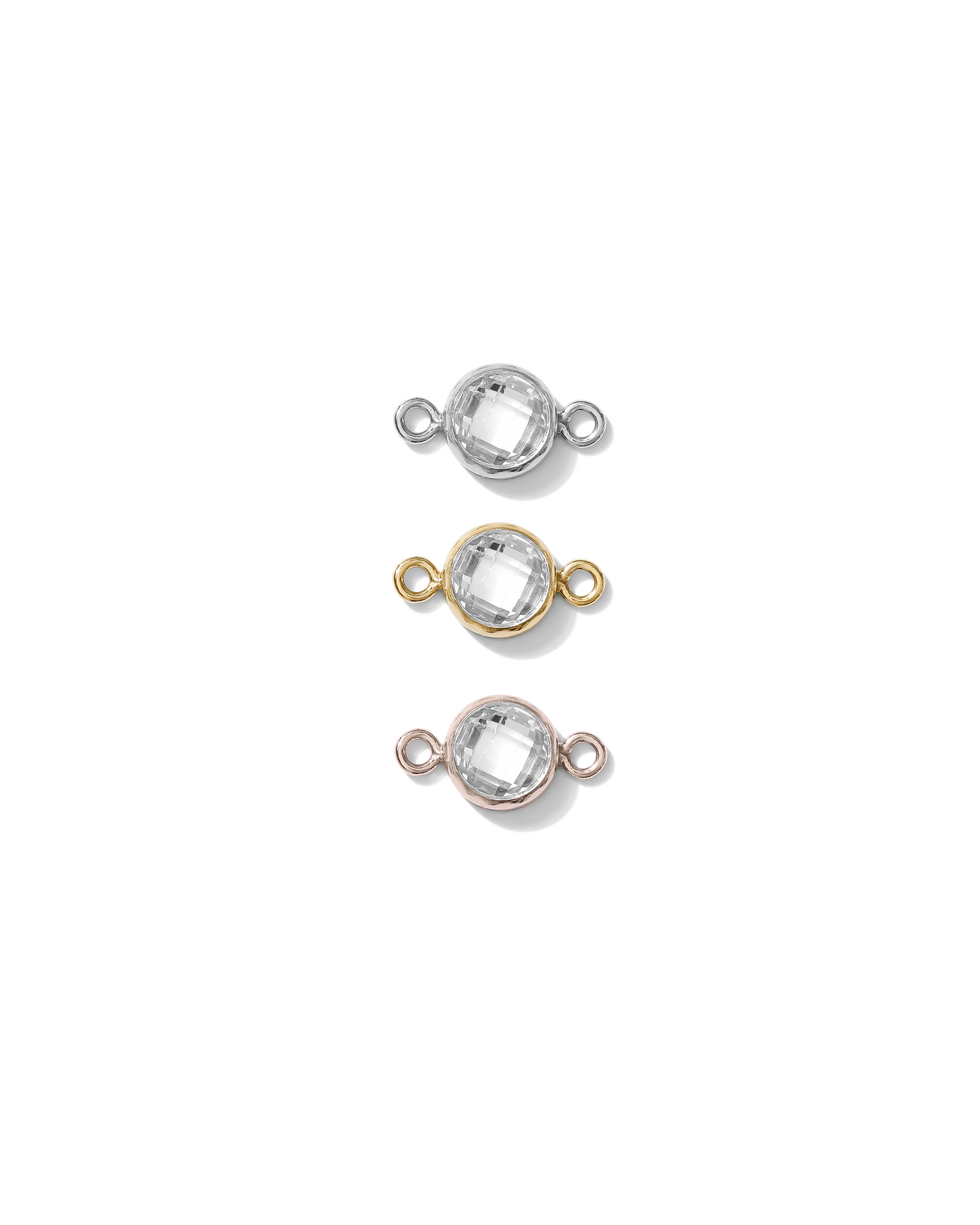 4mm Clear Double Sided Checkerboard Connector, CN27