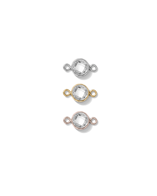 4mm Clear Double Sided Checkerboard Connector, CN27