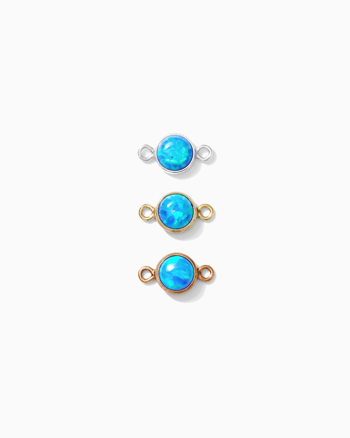 Blue Opal Connector, CN44