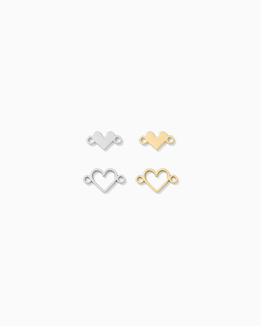 Mini Heart Connector Pair, CN444