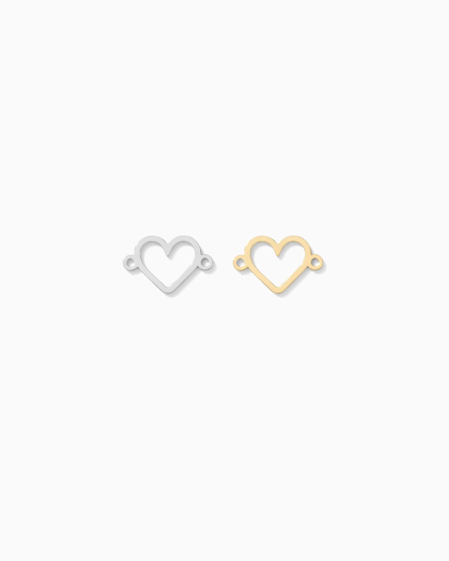 Big Outline Heart Connector, CN472