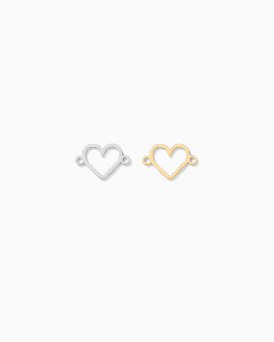 Big Outline Heart Connector, CN472