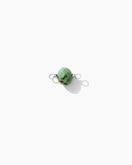 Turquoise Bead Connector, CN95