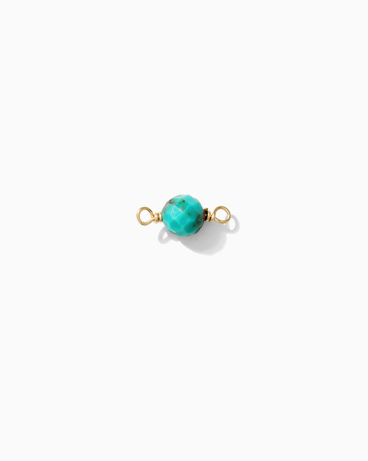 Turquoise Bead Connector, CN97