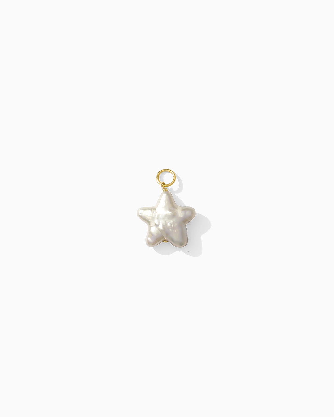 White Pearl Star Charm, CH283