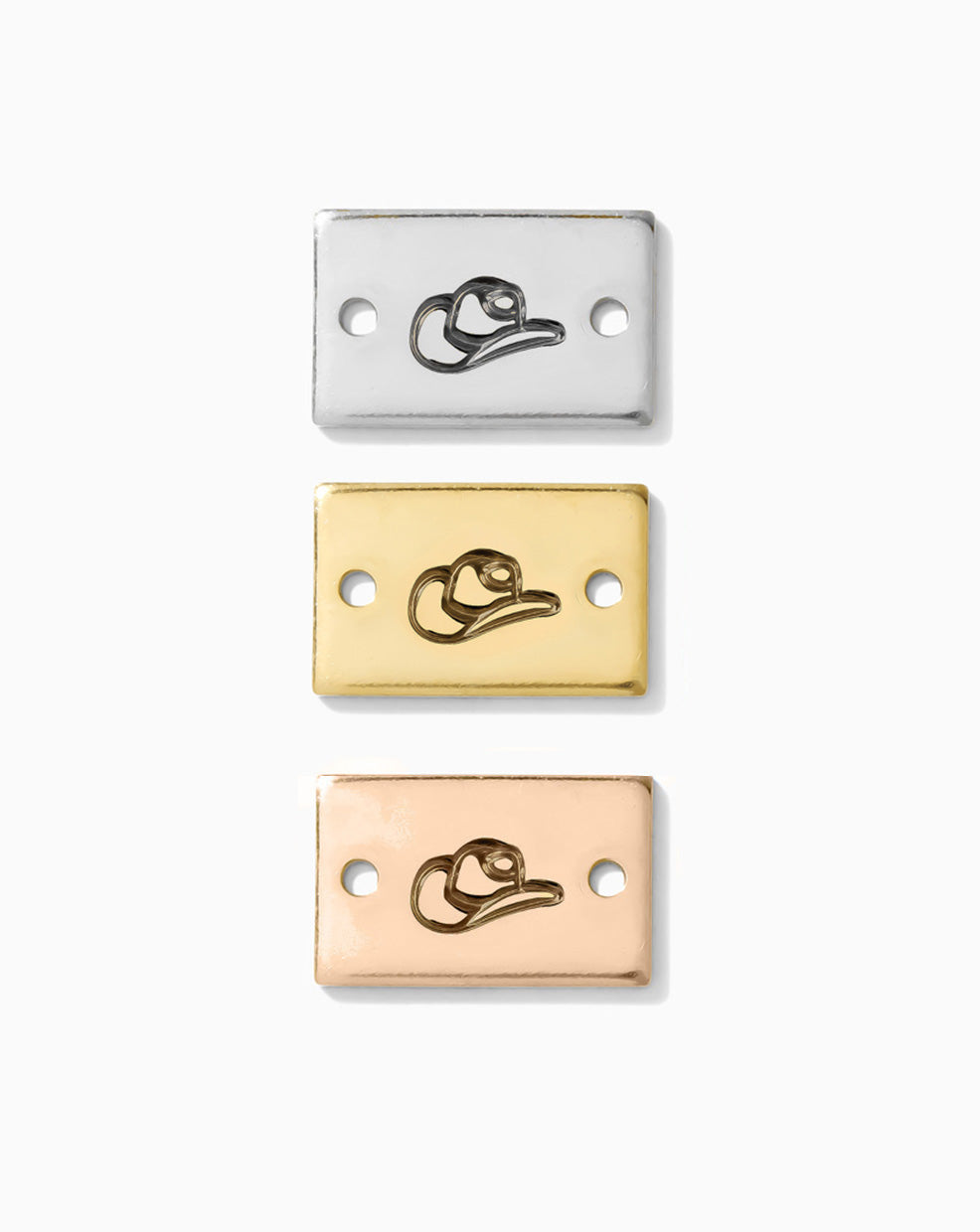 Cowgirl Hat Mini Bar Connector, SCN508
