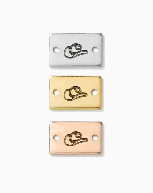 Cowgirl Hat Mini Bar Connector, SCN508