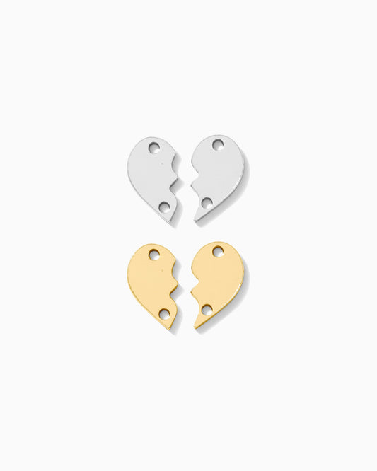 BFF Heart Connector Pair, CN249
