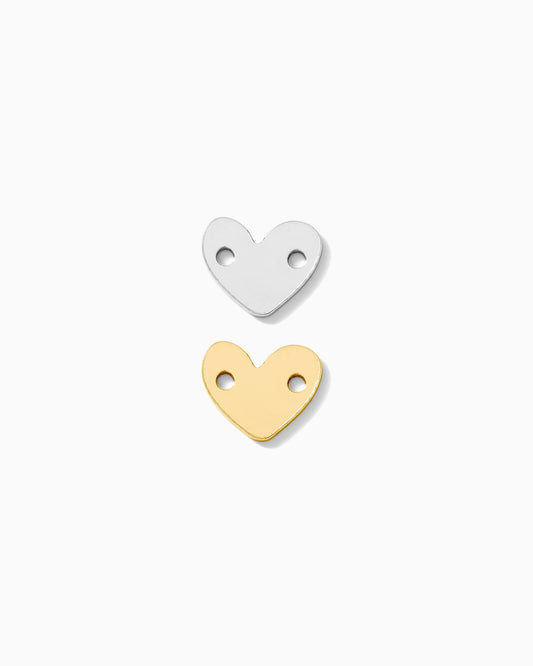 6x7mm Asymmetrical Heart Connector, CN235
