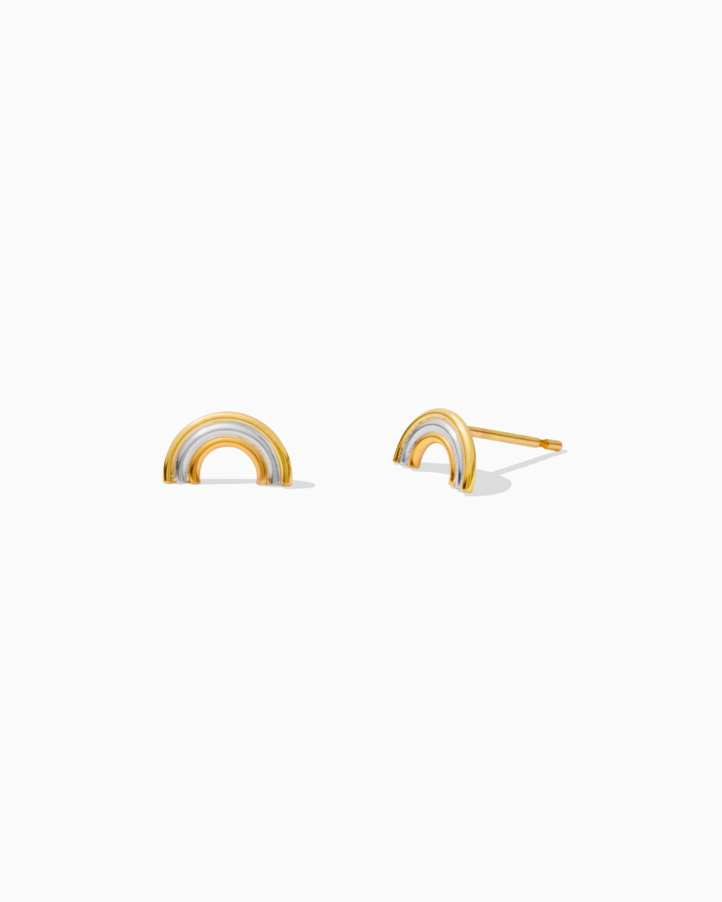 Rainbow Stud Earrings, E20