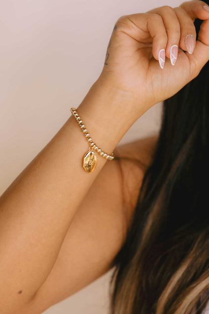 Ampersand Locket Charm, CH298