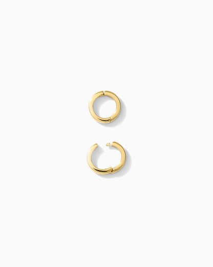 7.6mm Plain Circle Charm Enhancer, F20