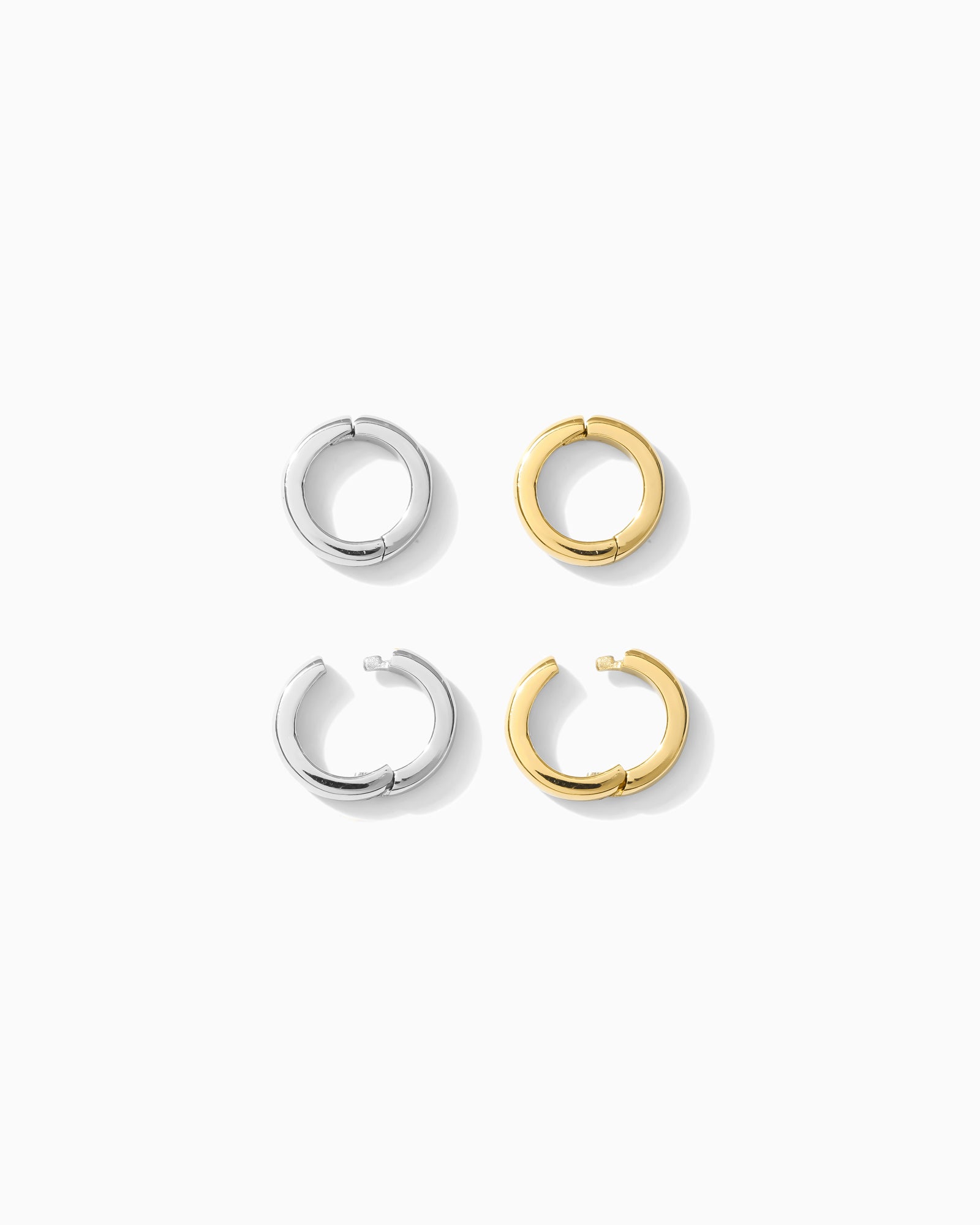 7.6mm Plain Circle Charm Enhancer, F20