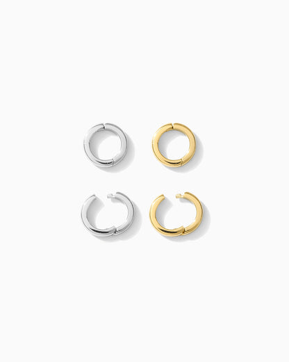 7.6mm Plain Circle Charm Enhancer, F20