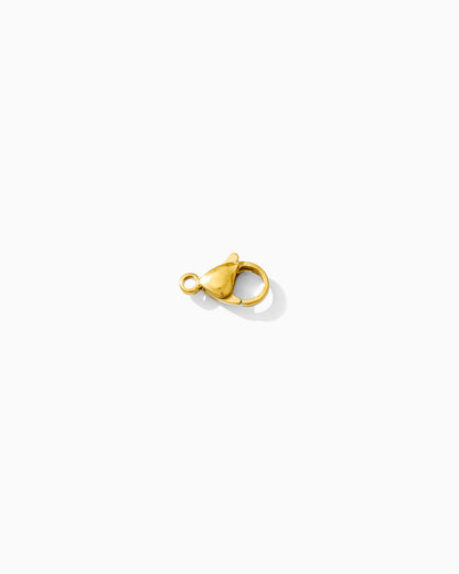 12x7mm Lobster Clasp Gold PVD, F25 (Pack of 5)