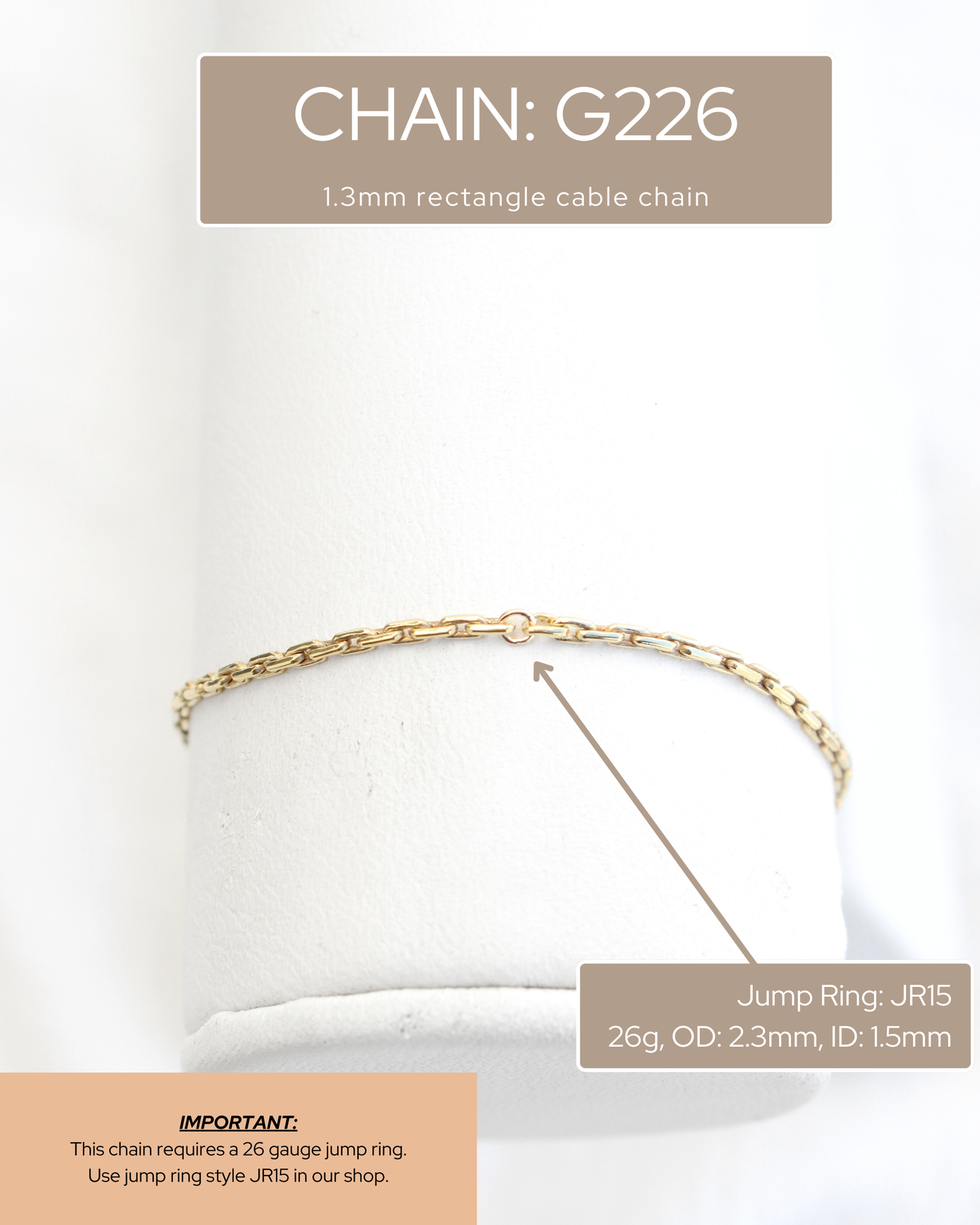 1.3mm Anchor Cable Chain, G226