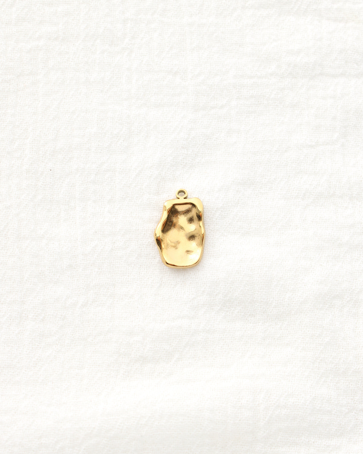 20mm Organic Rectangle PVD Charm, CH482