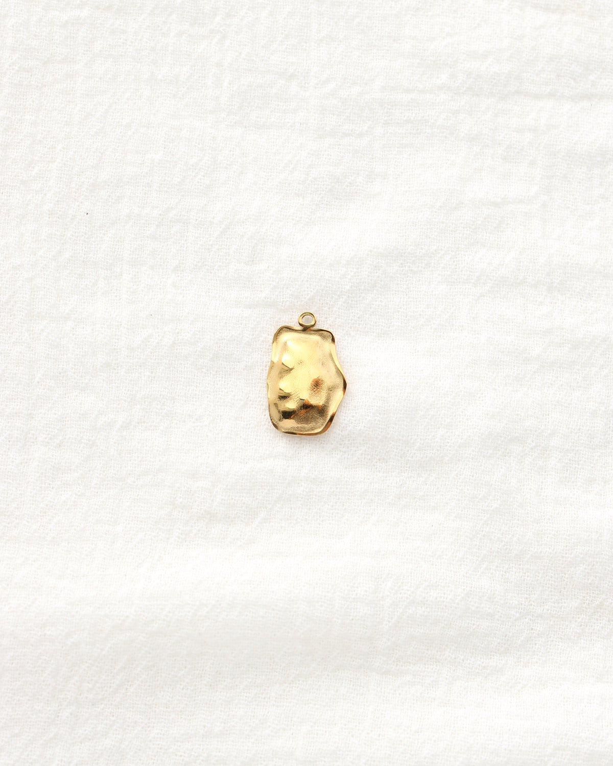 20mm Organic Rectangle PVD Charm, CH482