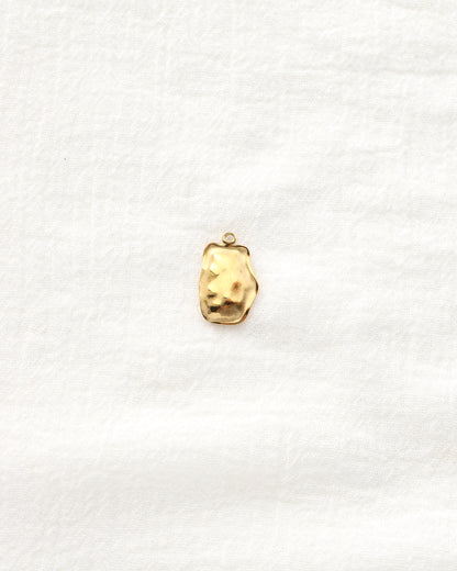 20mm Organic Rectangle PVD Charm, CH482