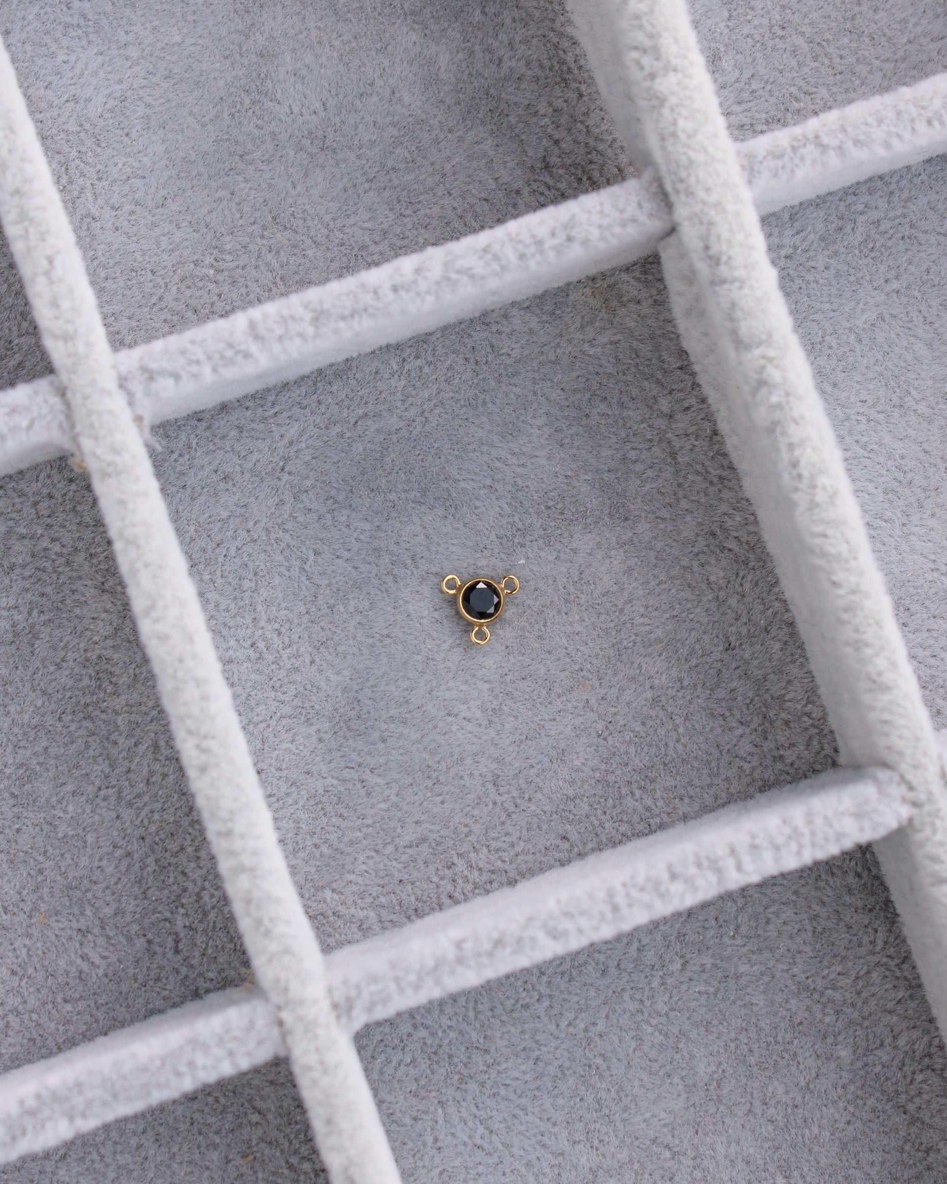 4mm Black CZ Y Connector, CN492