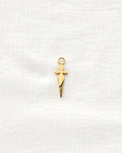 30mm Dagger PVD Charm, CH485