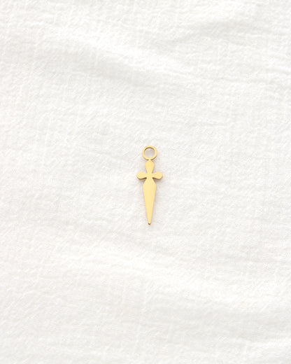 30mm Dagger PVD Charm, CH485