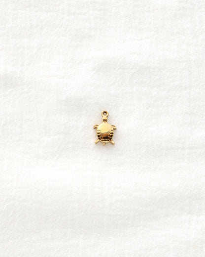 15mm Turtle PVD Charm, CH479