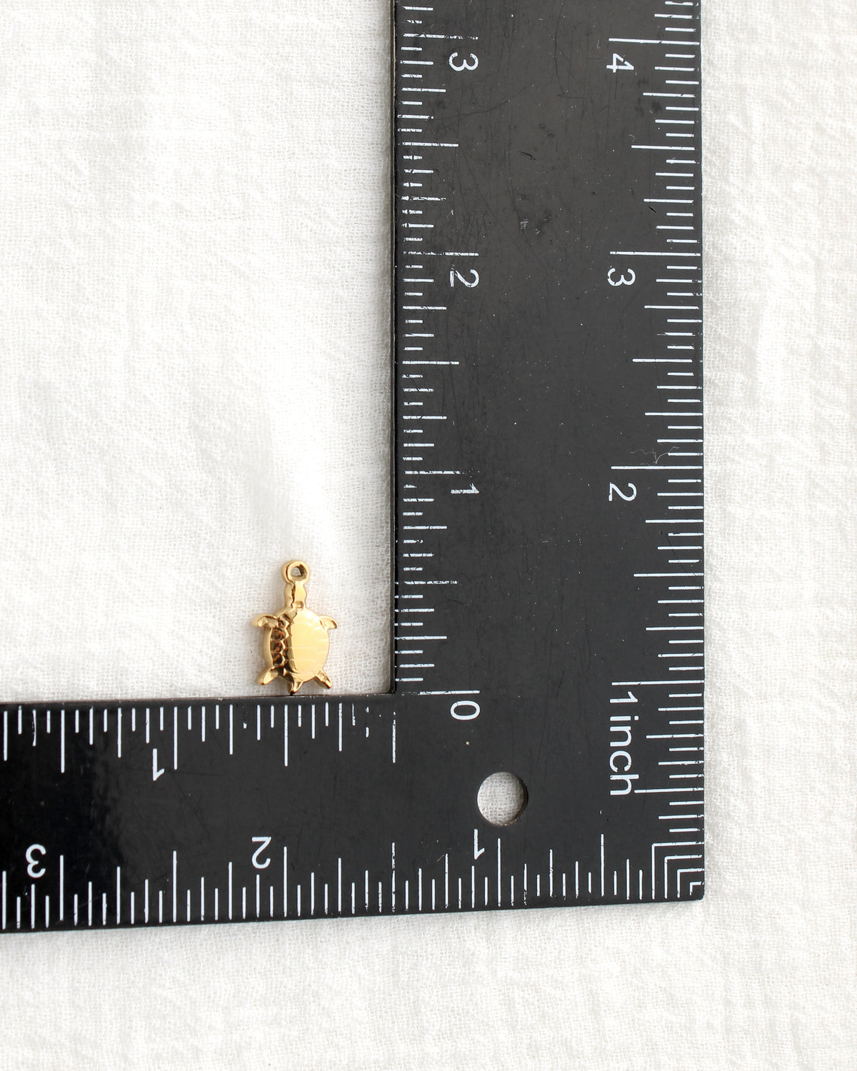 15mm Turtle PVD Charm, CH479