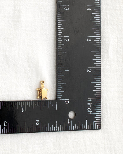 15mm Turtle PVD Charm, CH479