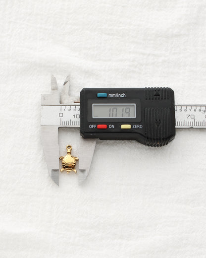 15mm Turtle PVD Charm, CH479