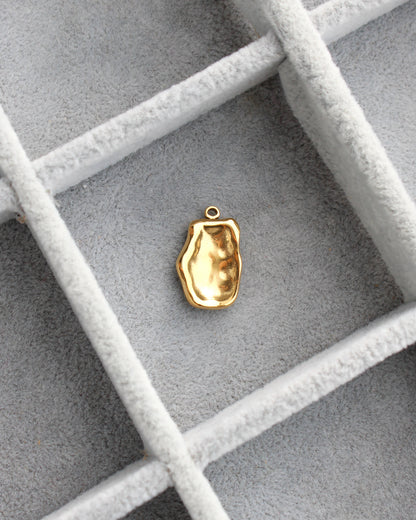 20mm Organic Rectangle PVD Charm, CH482
