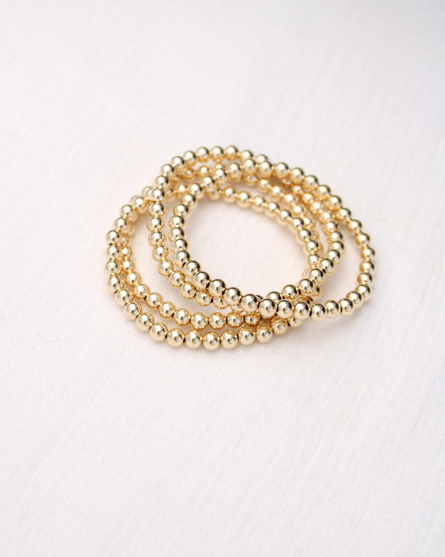 6.5" 5mm Beaded Bracelet, BR07