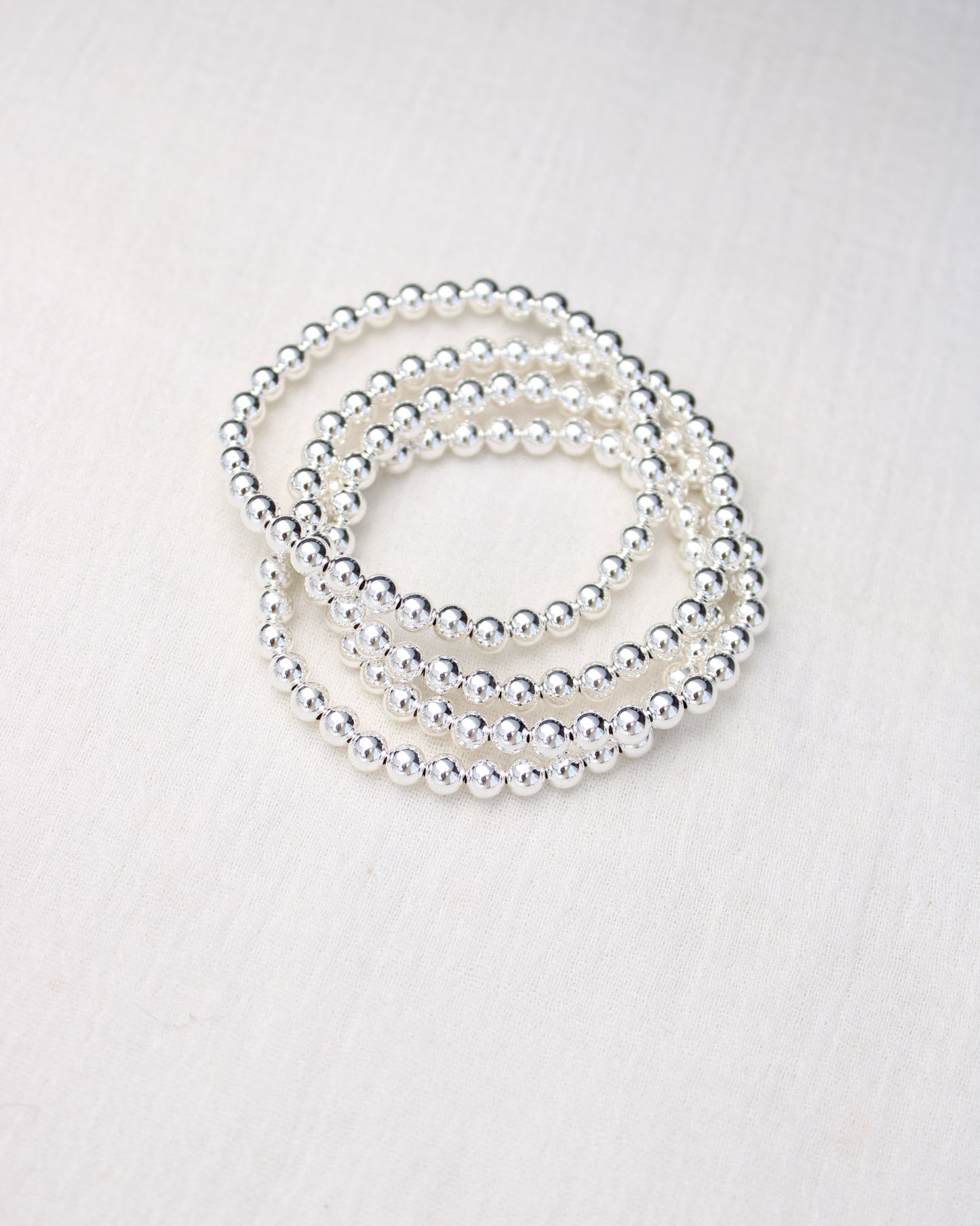 6.5" 5mm Beaded Bracelet, BR07