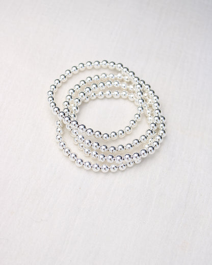 6.5" 5mm Beaded Bracelet, BR07