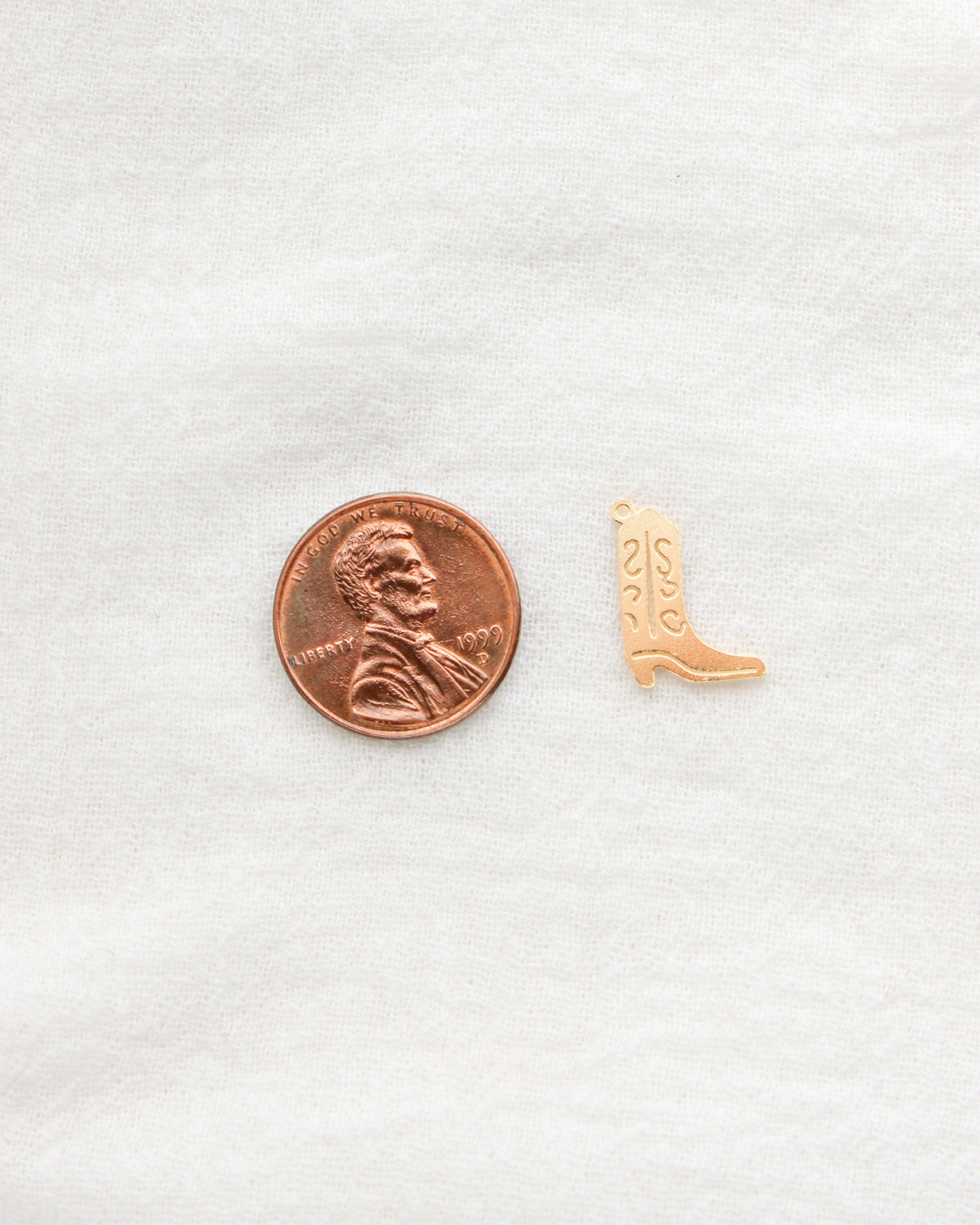 15mm Cowboy Boot Charm, CH302