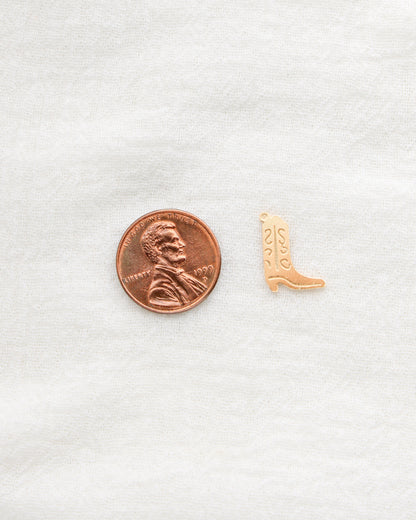 15mm Cowboy Boot Charm, CH302