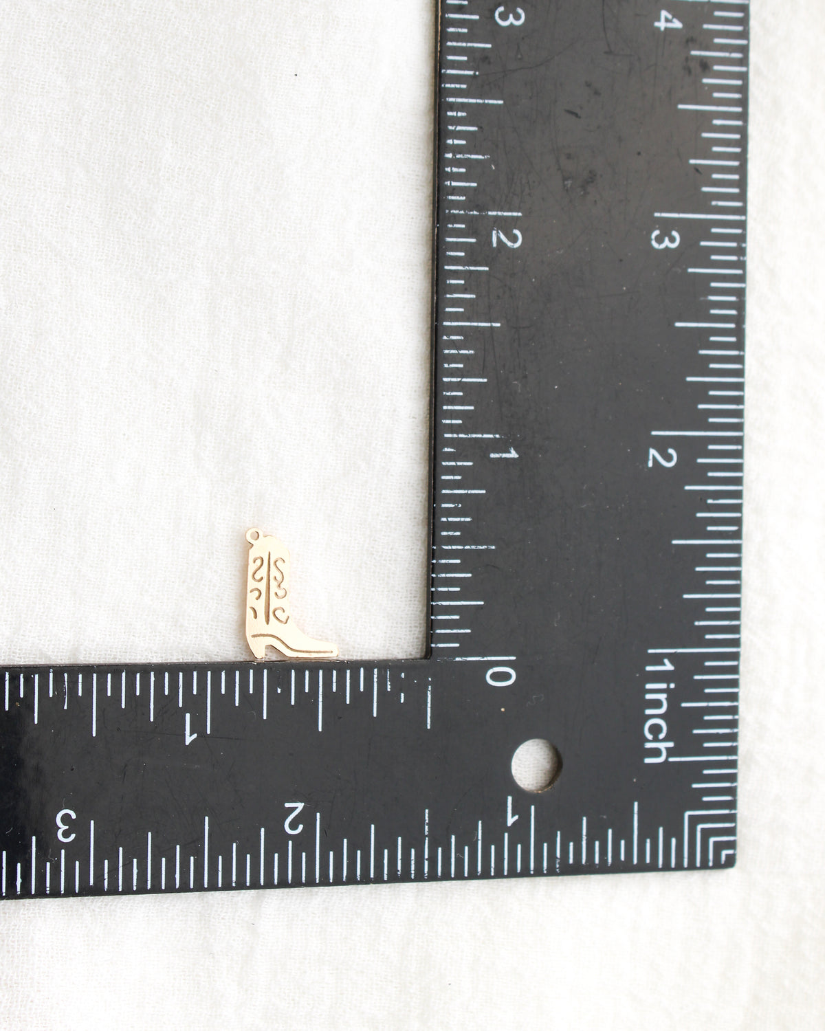 15mm Cowboy Boot Charm, CH302