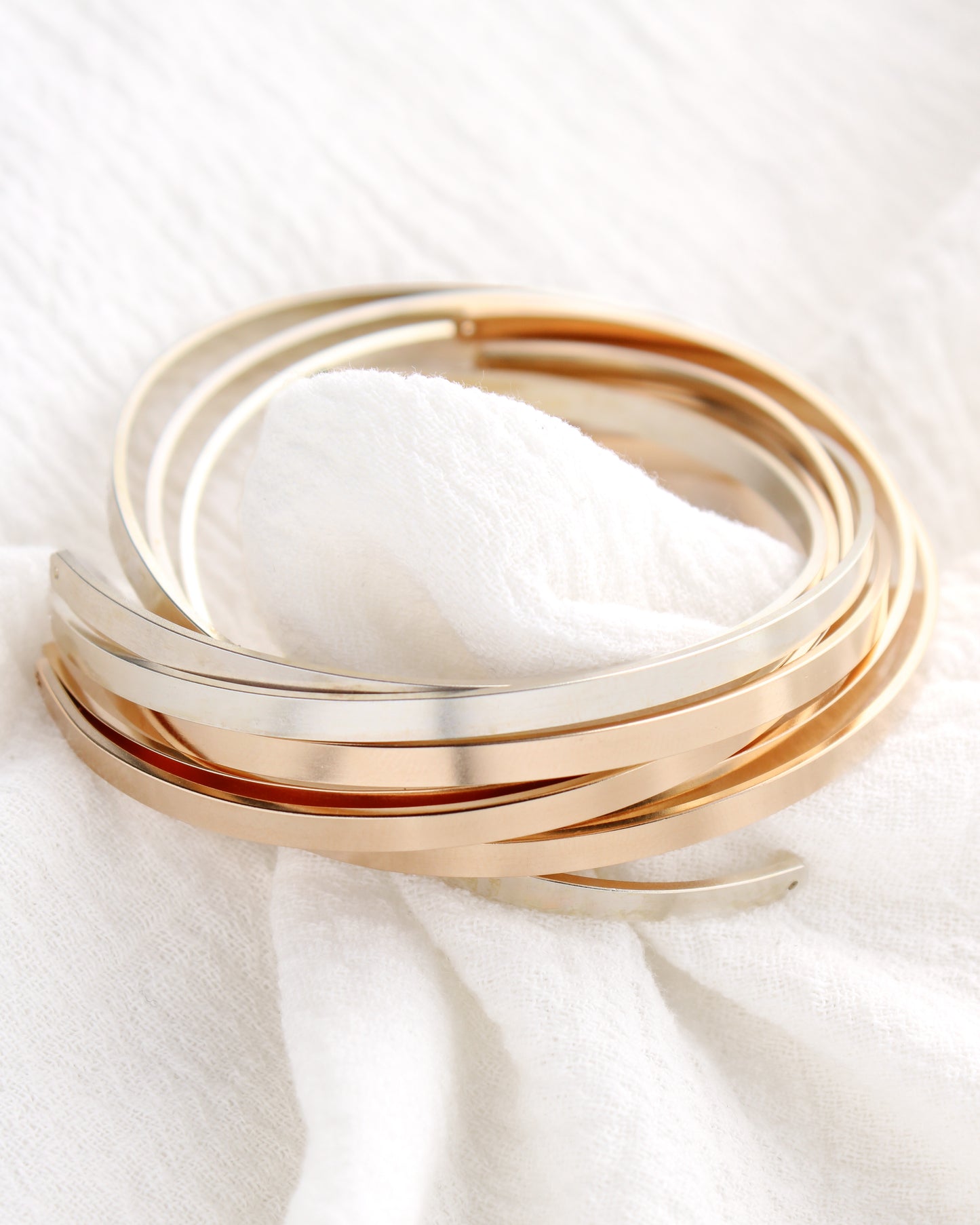 3mm Flat Cuff Bracelet, BR68
