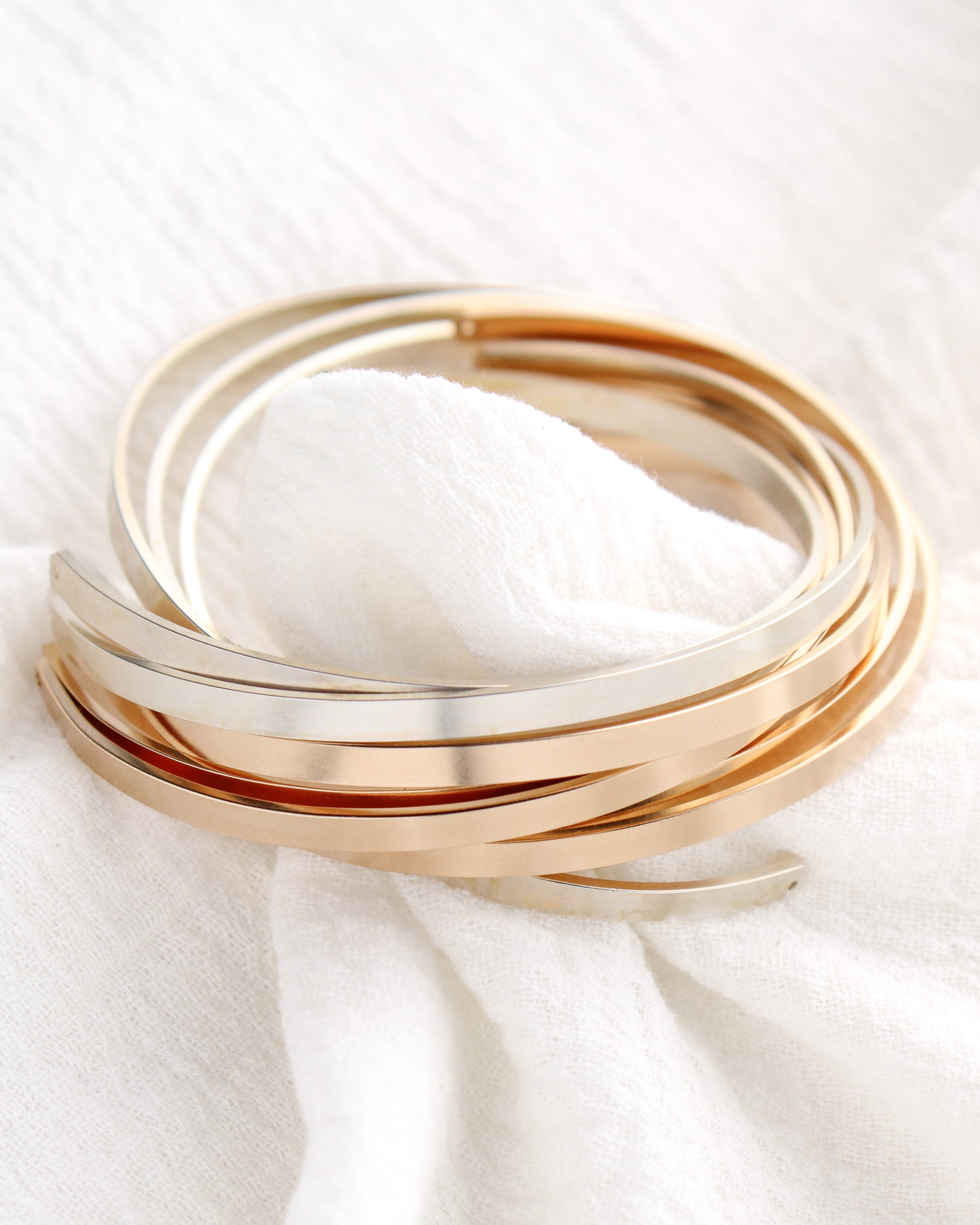 3mm Flat Cuff Bracelet, BR68