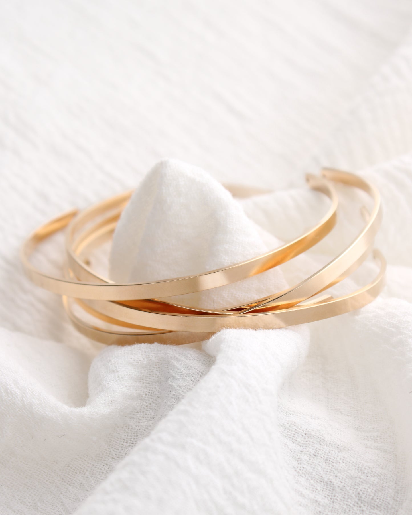3mm Flat Cuff Bracelet, BR68
